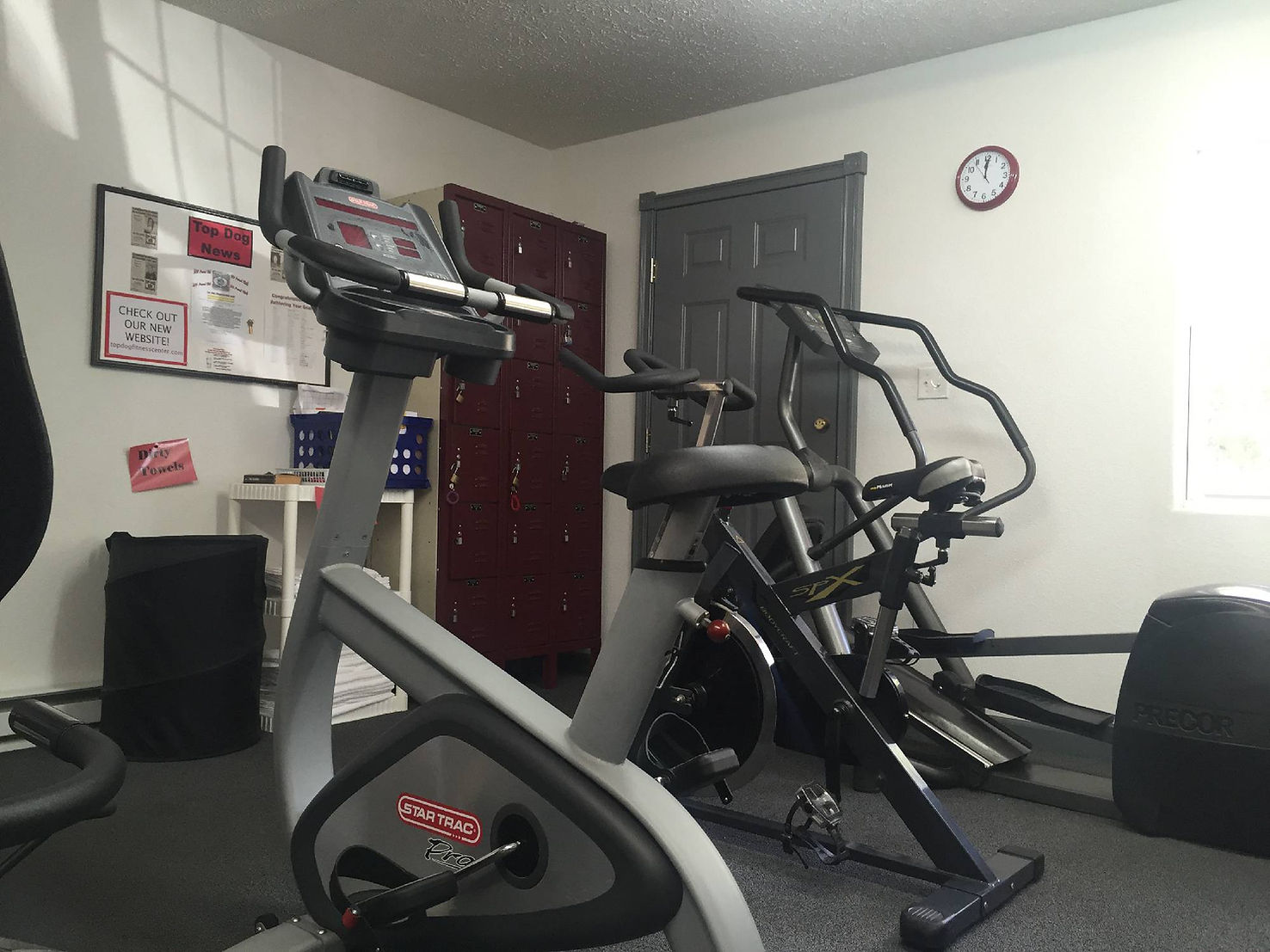 Top Dog Fitness Center cardio room